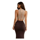 Elisabetta Franchi Dame Topper Grå L,