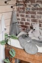 Baby"s Only Hooded Baby Teppe med Føtter Cozy Urban Green