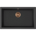 Lavabo Jupiter 800 kjøkkenvask, 75,6x46,6 cm, sort