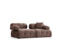 Belgin Boblende Sofa 2 seter   Cappuccino