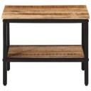  Salongbord 45x45x35 cm grovt heltre mangotre 374067