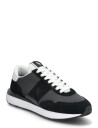 Polo Ralph Lauren Suede/Nylon Train 89 Pp Sk Ltl Black 40.5