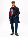 Tommy Hilfiger Dc Wool Mix Coat - Navy - L