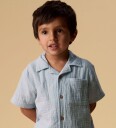 Lil"Atelier Nmmfulina Ss Shirt Lil   Blue   92