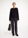 By Malene Birger Dame Strikkevarer Svart M