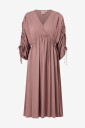 Rouge Vila Kjole viMatea 3/4 Sleeve Midi Dress Rosa