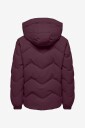JDY   Jakke jdyPower Short Hood Puffer Otw Hab   Rød