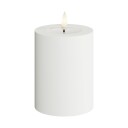 Deluxe Homeart LED blokklys utendørs 7,5x10 cm hvit