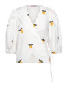 A-View Rebekka Fruit Blouse - White - 38