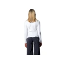 ONLY Emma L/S High Neck Top Egret XS