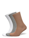 Becksöndergaard Telma Solid Sock 3 Pack - Multi/patterned - 37-39