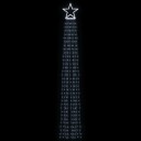 vidaXL Juletrelys 320 LEDs kald hvit 375 cm