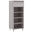  Skoskap grå sonoma 40x36x105 cm konstruert tre 8721012114975