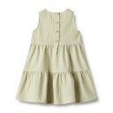 Wheat Dress Luise Green Stripe (128 / 8 år)