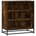  Skjenk røkt eik 68x35x76 cm konstruert tre og metall 8721102840357