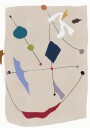 Whimsical Abstract Forms Plakat / 50x70