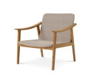 Honolulu karmstol natural teak
