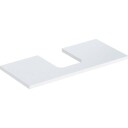 Geberit One benkeplate 104,2x47,3 cm høyglans hvit