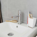 Lavabo Luna Universal Bunnventil Pop-up, Krom