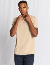 Bruun & Stengade Bs Baldo Regular Fit Polo Shirt   Beige   XXL