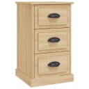  Nattbord sonoma eik 39x39x67 cm konstruert tre