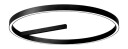 Nemo Zirkol Taklampe Sort Ø100 3000K