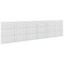 vidaXL Gabion med 3,5 mm tråd og 5x10 cm mesh 600x10x150 cm