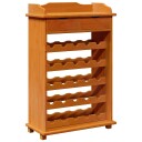 vidaXL Vinhylle Brun 90 x 60 x 30 cm Heltre furu
