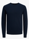 Jack and Jones Emil Knit Crew Neck Blå M