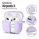 Tech Protect Silicone Hook Case for Apple AirPods 3 Purple