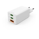 Elvita Mini Charger GaN 2 USB C+1 USB A 65W Hvit