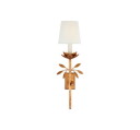 Visual Comfort Clementine 22" Tail Sconce Antique Gold Leaf