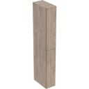 Geberit Acanto høyskap 24x180 cm valnøtt