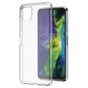 Antiskli Samsung Galaxy A22 5G, Galaxy F42 5G TPU-deksel Gjennomsiktig