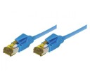 EXC Patch Cord RJ45 CAT.7 S/FTP Copper LSZH (Halogenfri) Snagless Blue 20m