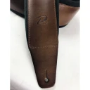 Profile Fpb02 Guitar Strap Dark Tan Pro Italian Leather