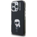 Karl Lagerfeld Aquarelle MagSafe Etui for iPhone 16 Pro Max - Sort