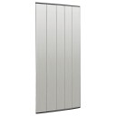 Insektskjerm for dør med 5-delers nettgardin svart 120x240 cm