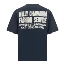 Willy Chavarria, Herre, Topper, Blå, S,