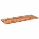 vidaXL Bordplate 140x60x2,5 cm rektangulær heltre akasie