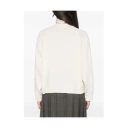 Brunello Cucinelli Dame Strikkevarer Hvit XS,