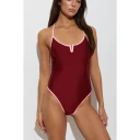 Moschino, Dame, Svømmetøy, Rød, L,