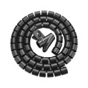 Ugreen Spiral Kabeorganisator 1,5 m Svart