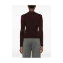 Maison Kitsuné Dame Strikkevarer Lilla XS,