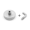 Magnet Ø 32 mm med L-krok