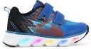 Leaf Skalka Blinkende Sneakers Blå/Oransje 34