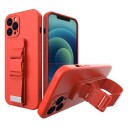 Hurtel iPhone X / Xs Hurtel Plastdeksel m. Stropp - Rød
