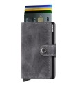 Secrid  Miniwallet lommebok m/kortholder grå/svart