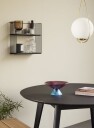 Hübsch Stay Spisebord, eik/nano-laminat, sort, Ø120
