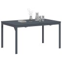  utvidbare bord 2 stk Antrasitt 210x90x73 cm stål